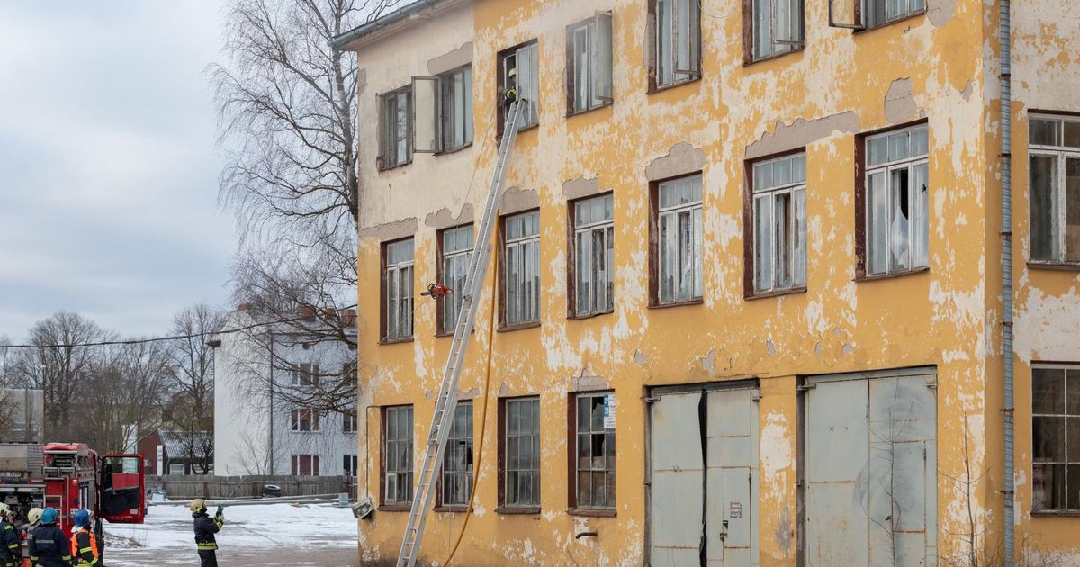 Tallinna Kaubamajale kuuluv hoone põles taas