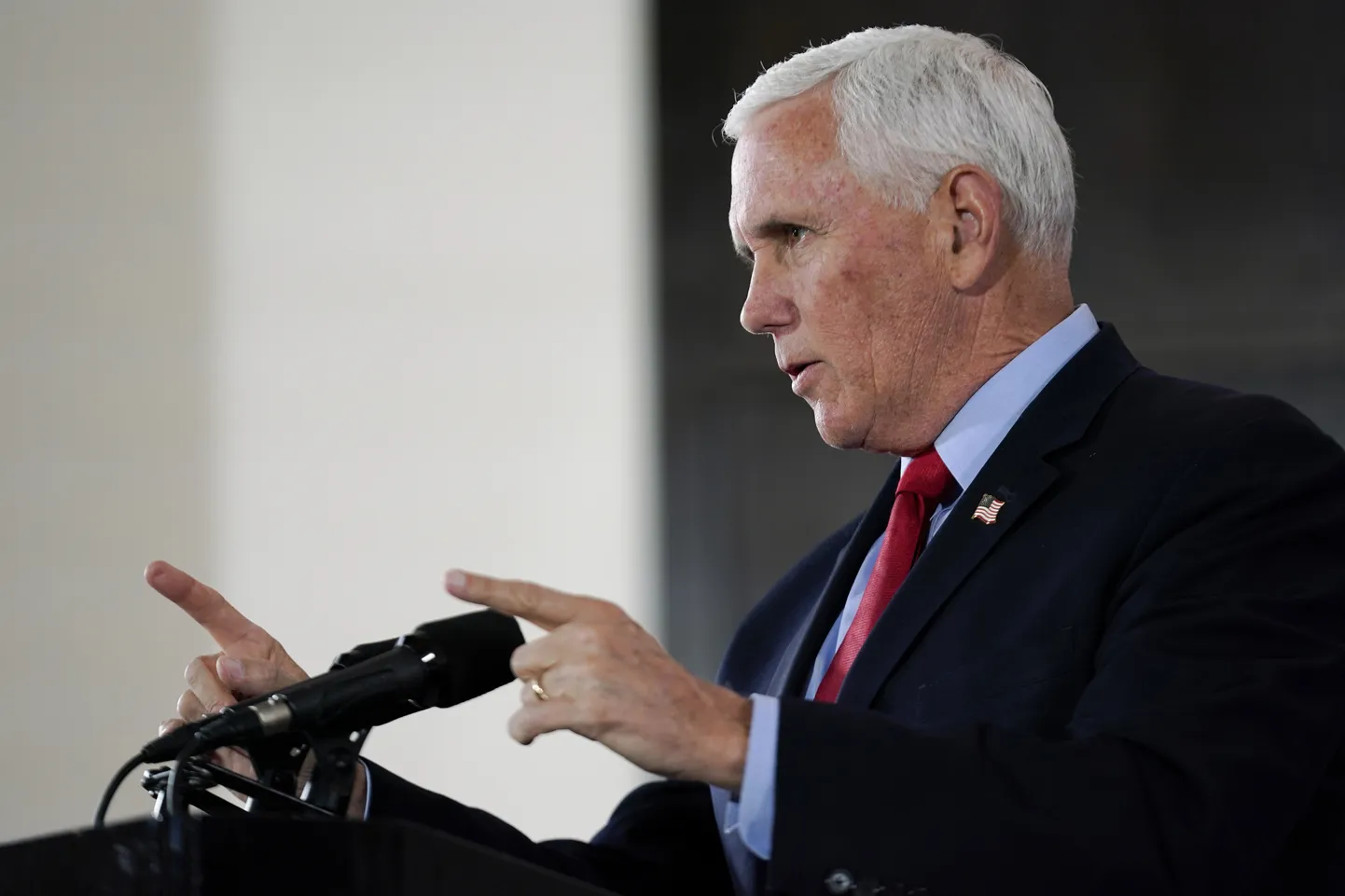 Endine USA asepresident Mike Pence.