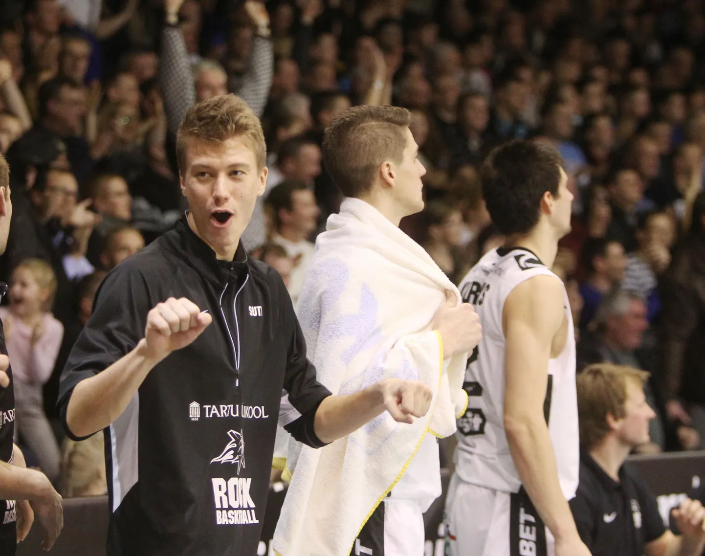 Eesti meeste korvpalli meistriliigas võitis TÜ/Rock kodusaalis Kalev/Cramo 66:54.
