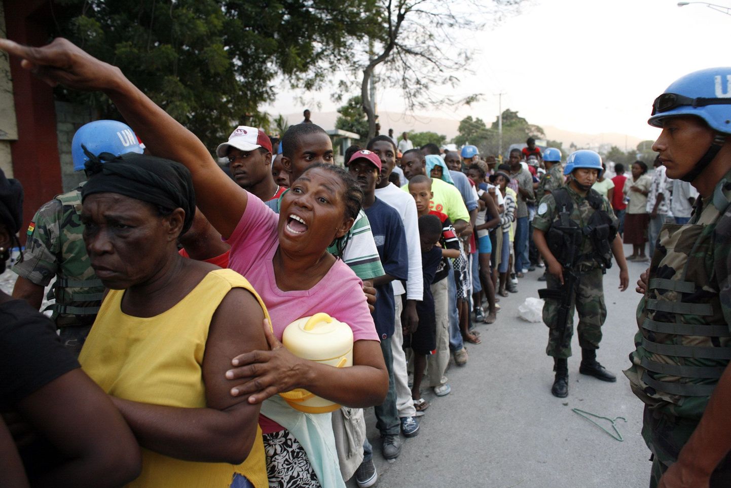 Haitilased pole rahul abi viibimisega.