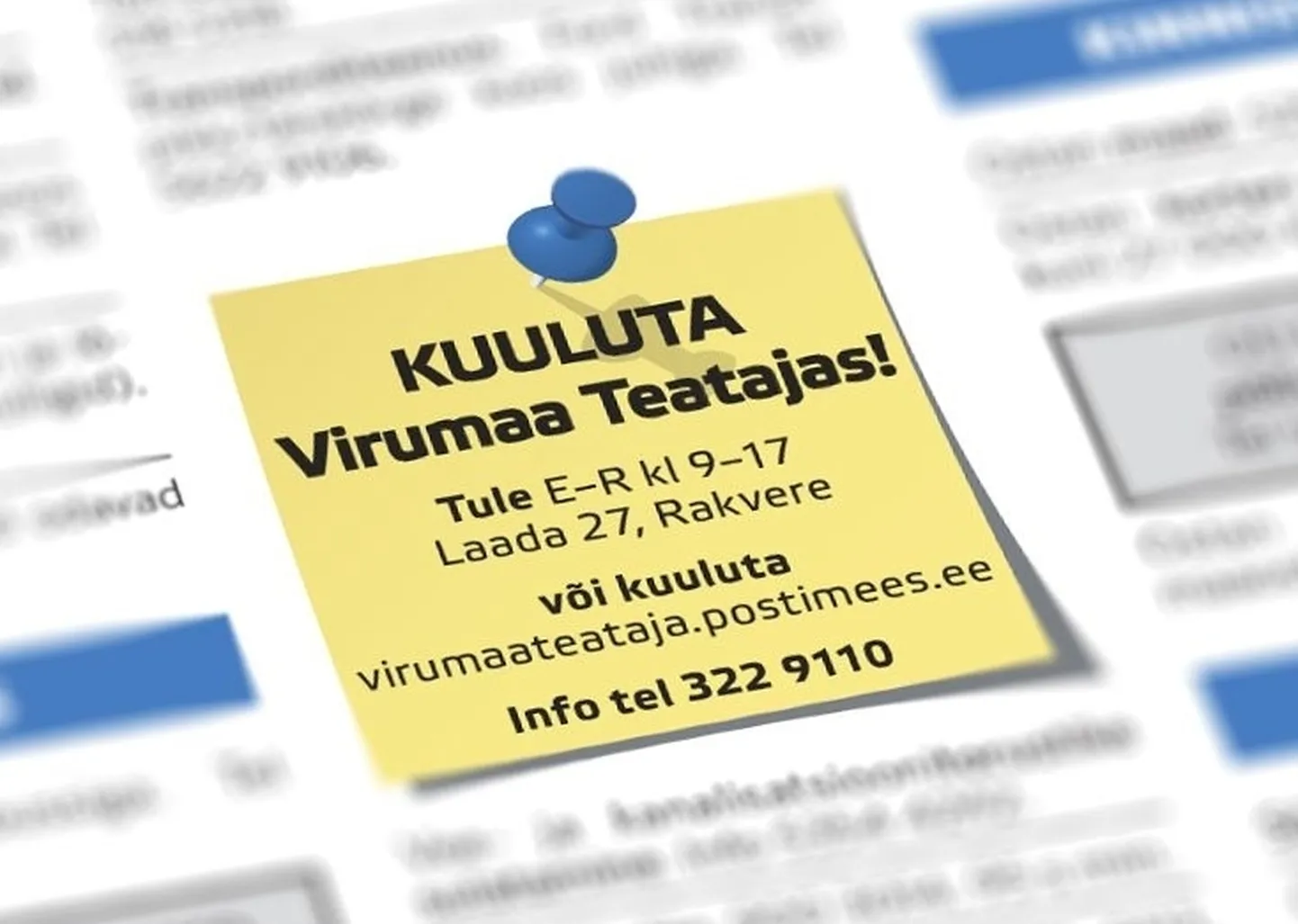 Kuulutused.
