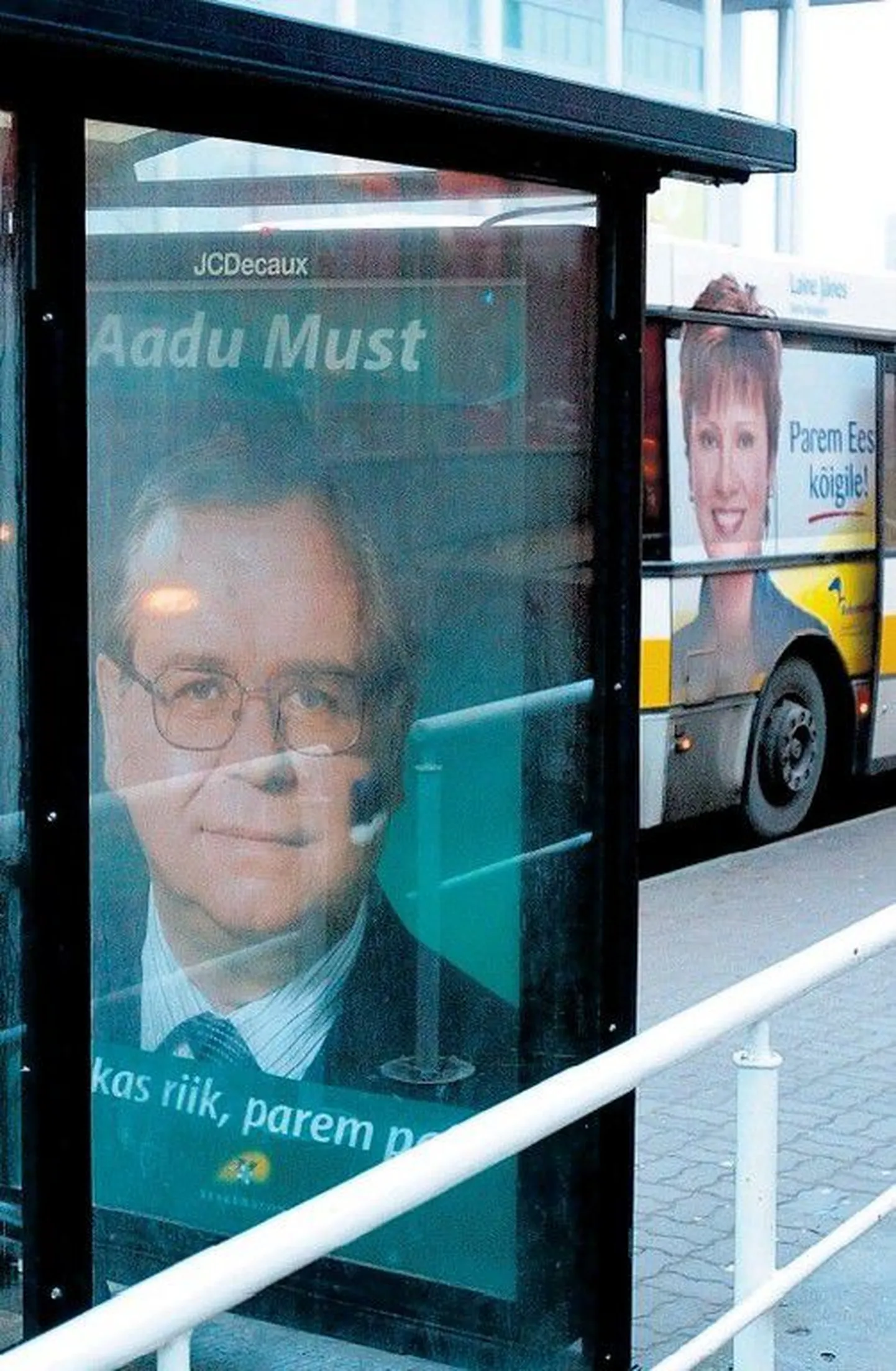 Välireklaam valimiste ajal.