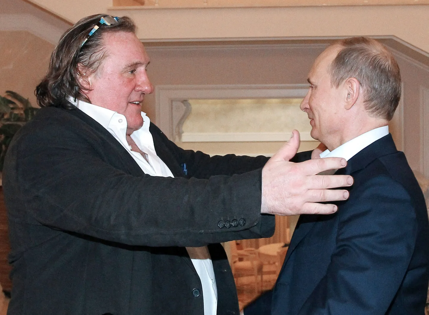 Gerard Depardieu ja Vladimir Putin 2013. aastal.