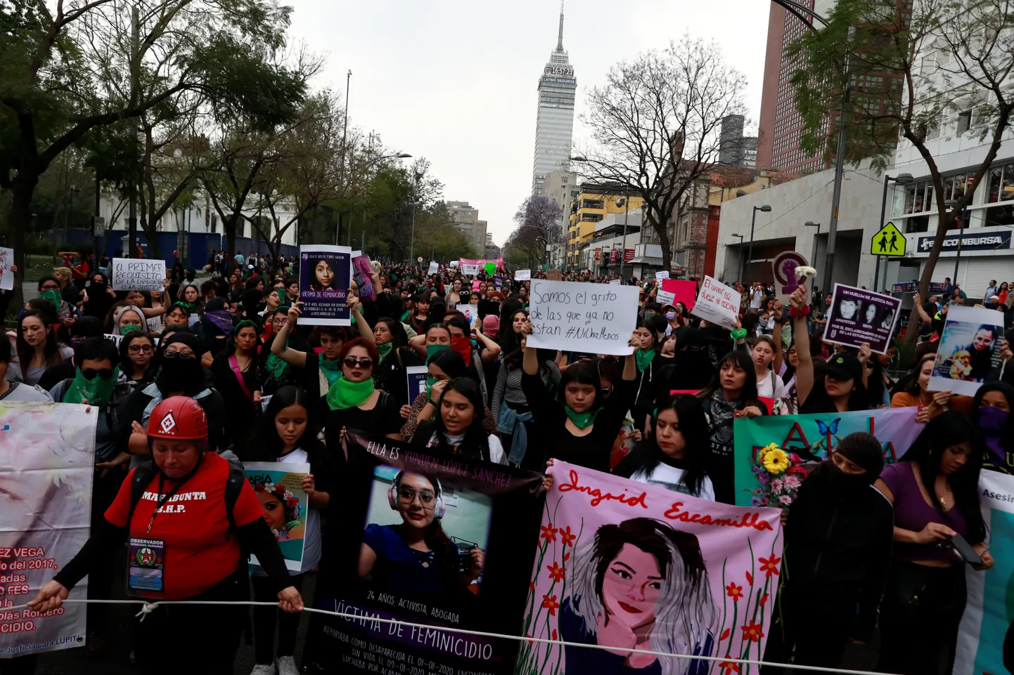 Meeleavaldusel Mexicos.