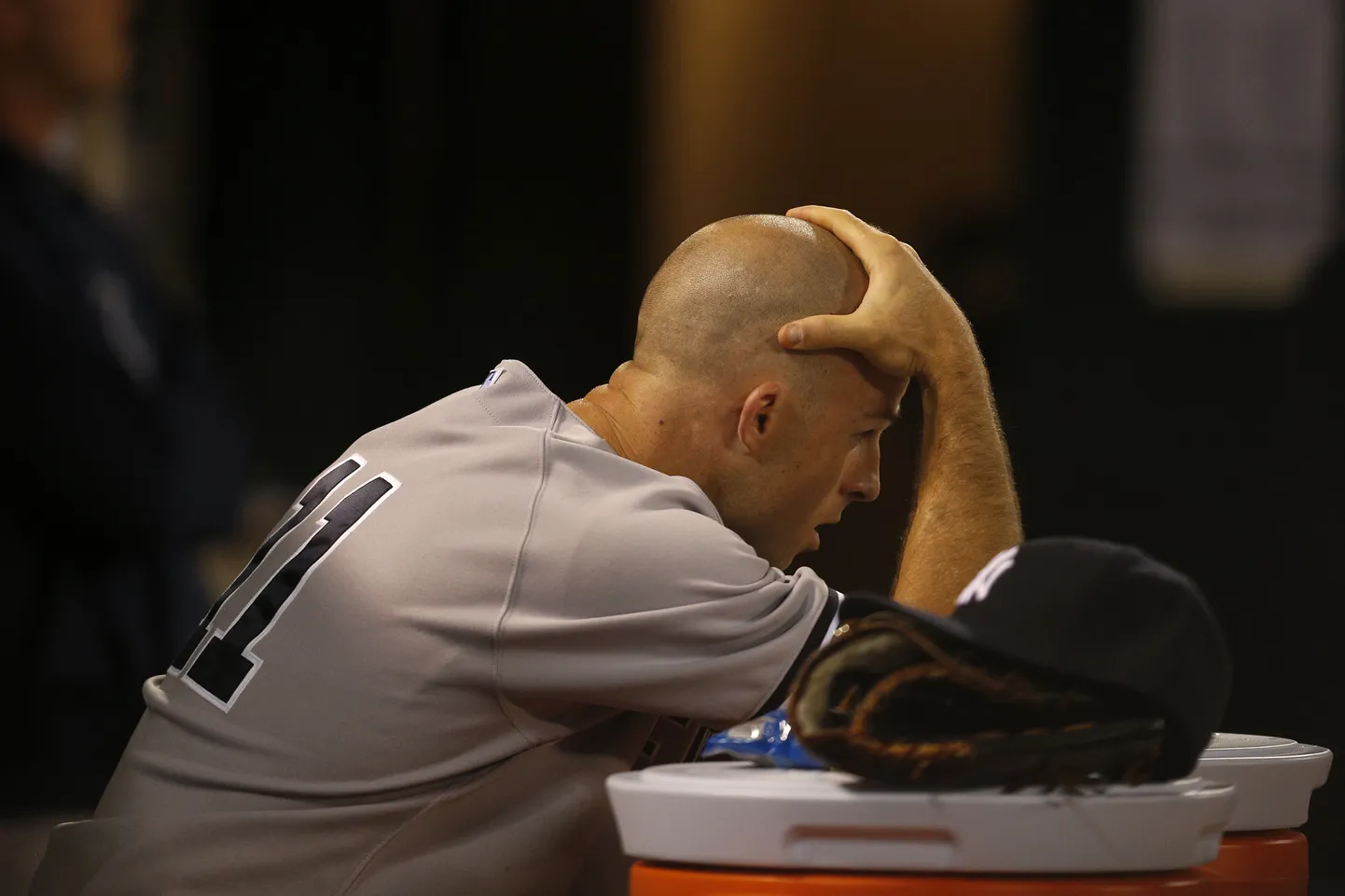 Endine New York Yankeesi pesapallur Brett Gardner.