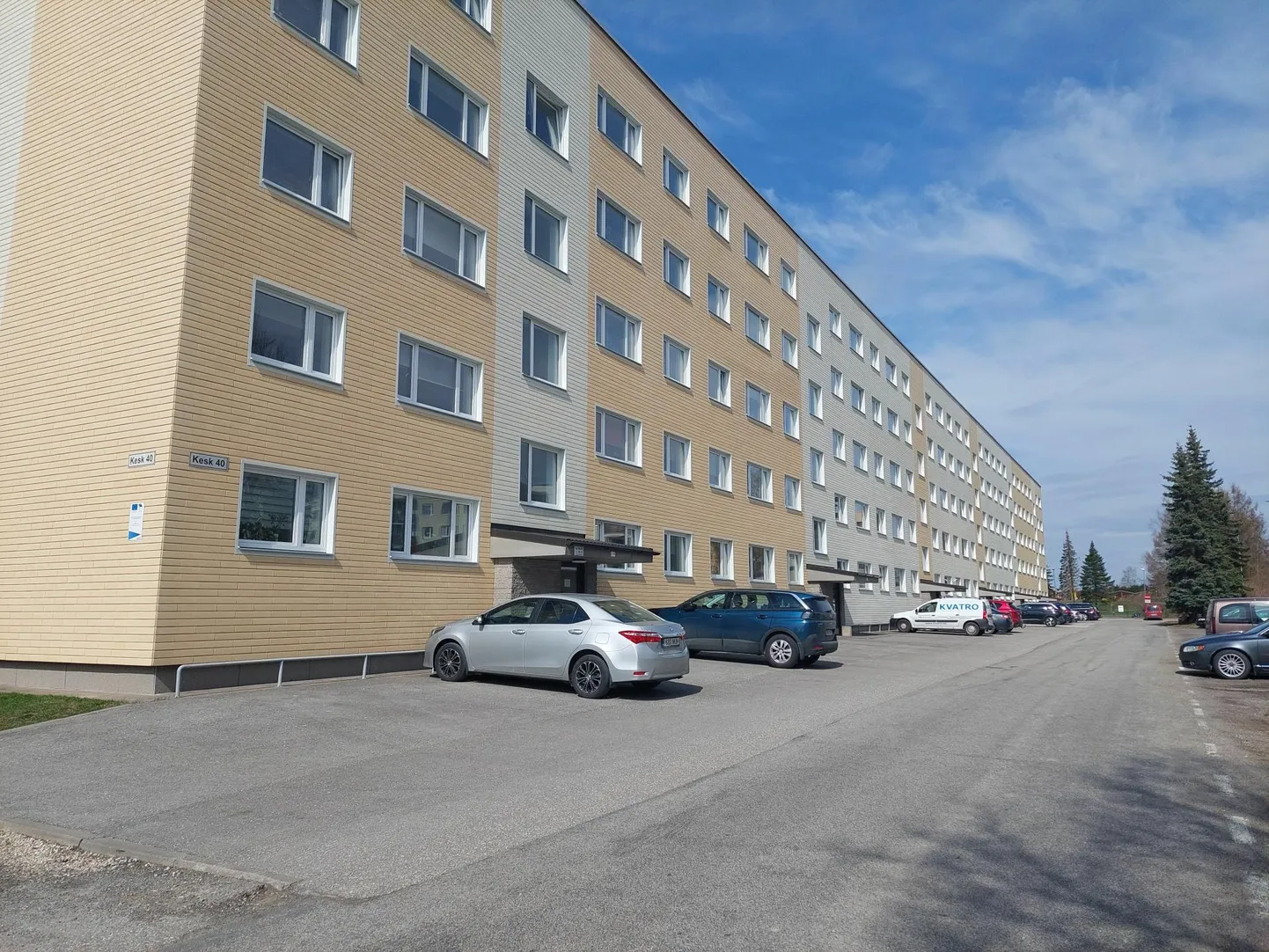 Põlva Kesk 40 neljandas trepikojas on kõigi korruste aknalaudadel palju lilli.