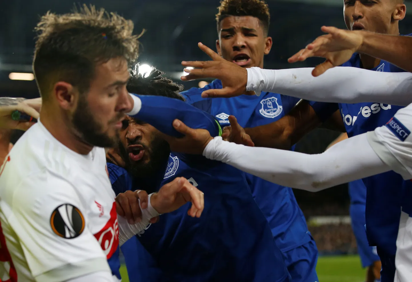 Everton - Lyoni Olympique.