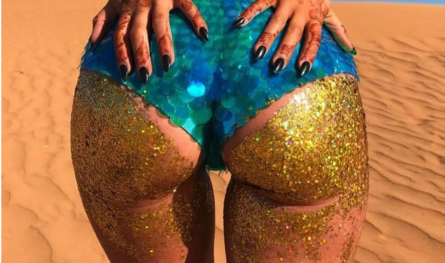 Instagrami trend #glitterbooty ehk glitter-tagumik.