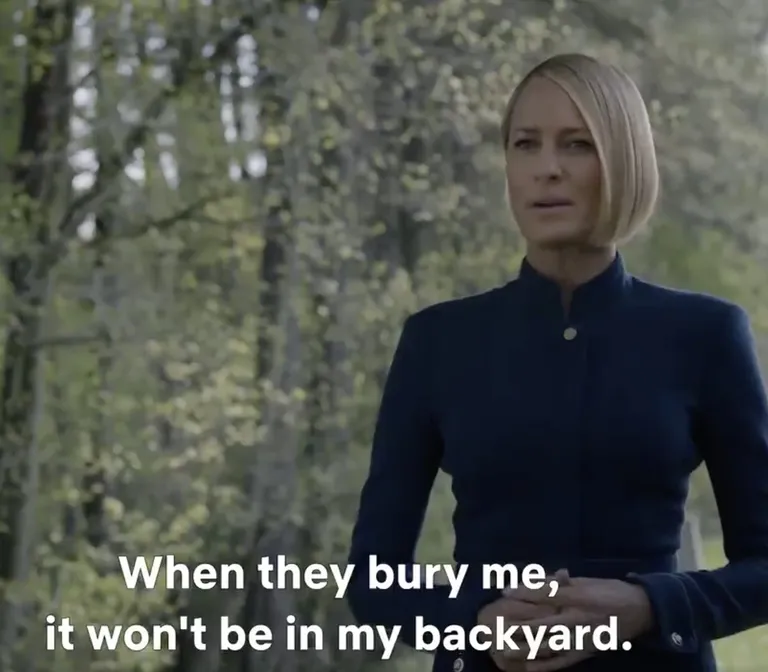 Claire Underwood (Robin Wright)