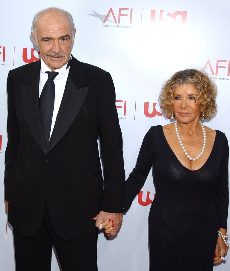Sean Connery koos abikaasa Micheline Roquebrune'iga. 