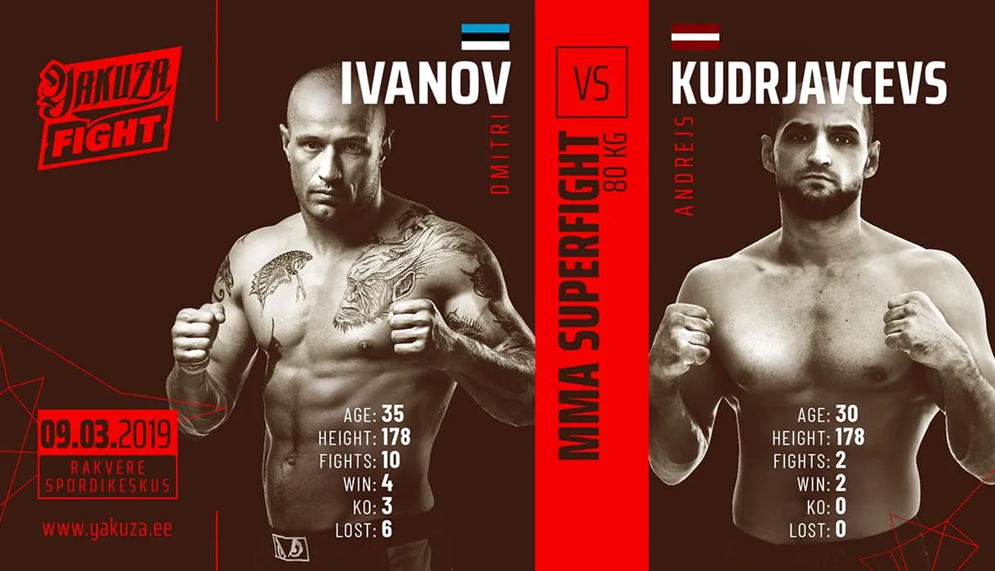 Yakuza Fight toimub Rakveres 9. märtsil