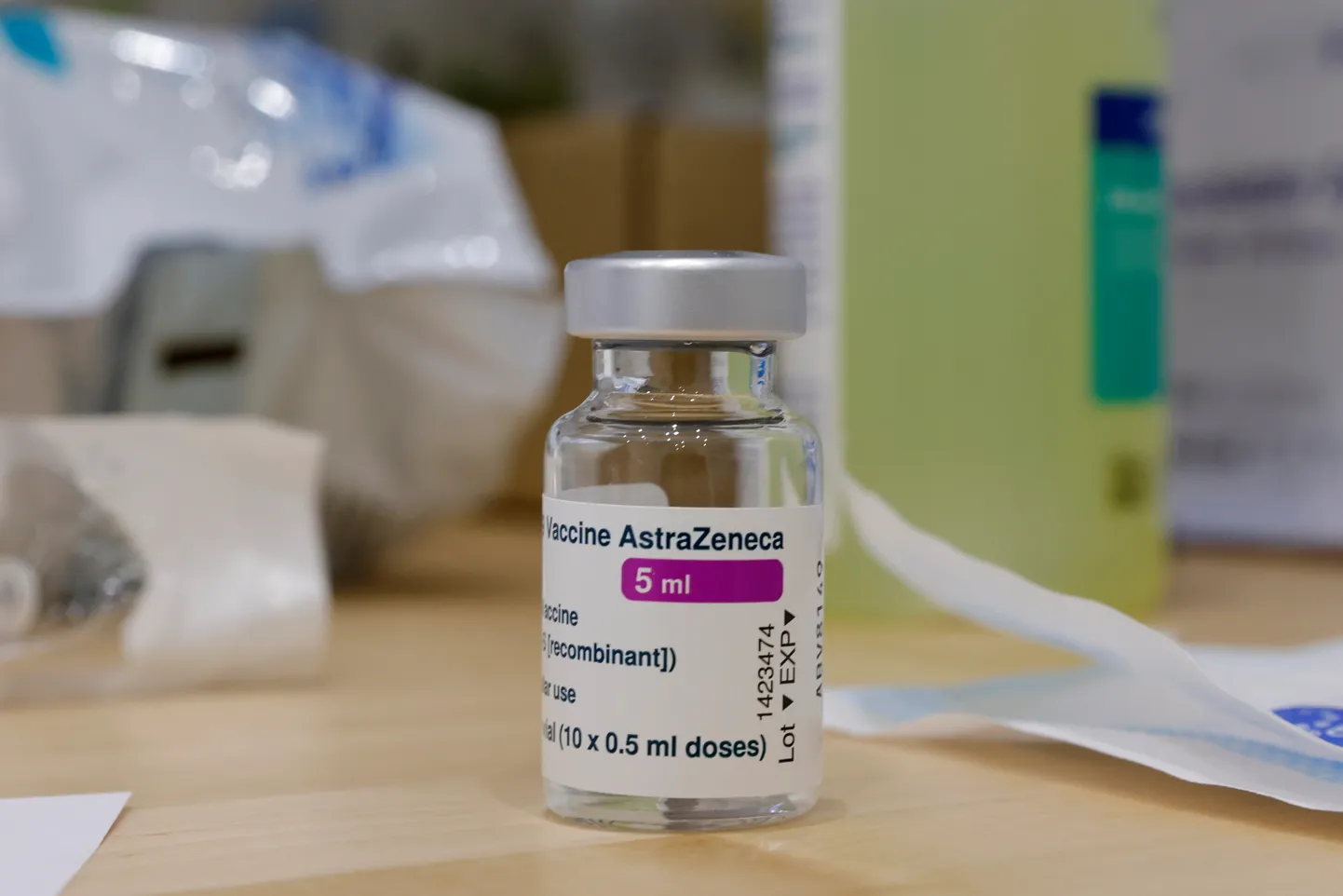 AstraZeneca/Oxfordi koroonavaktsiin.