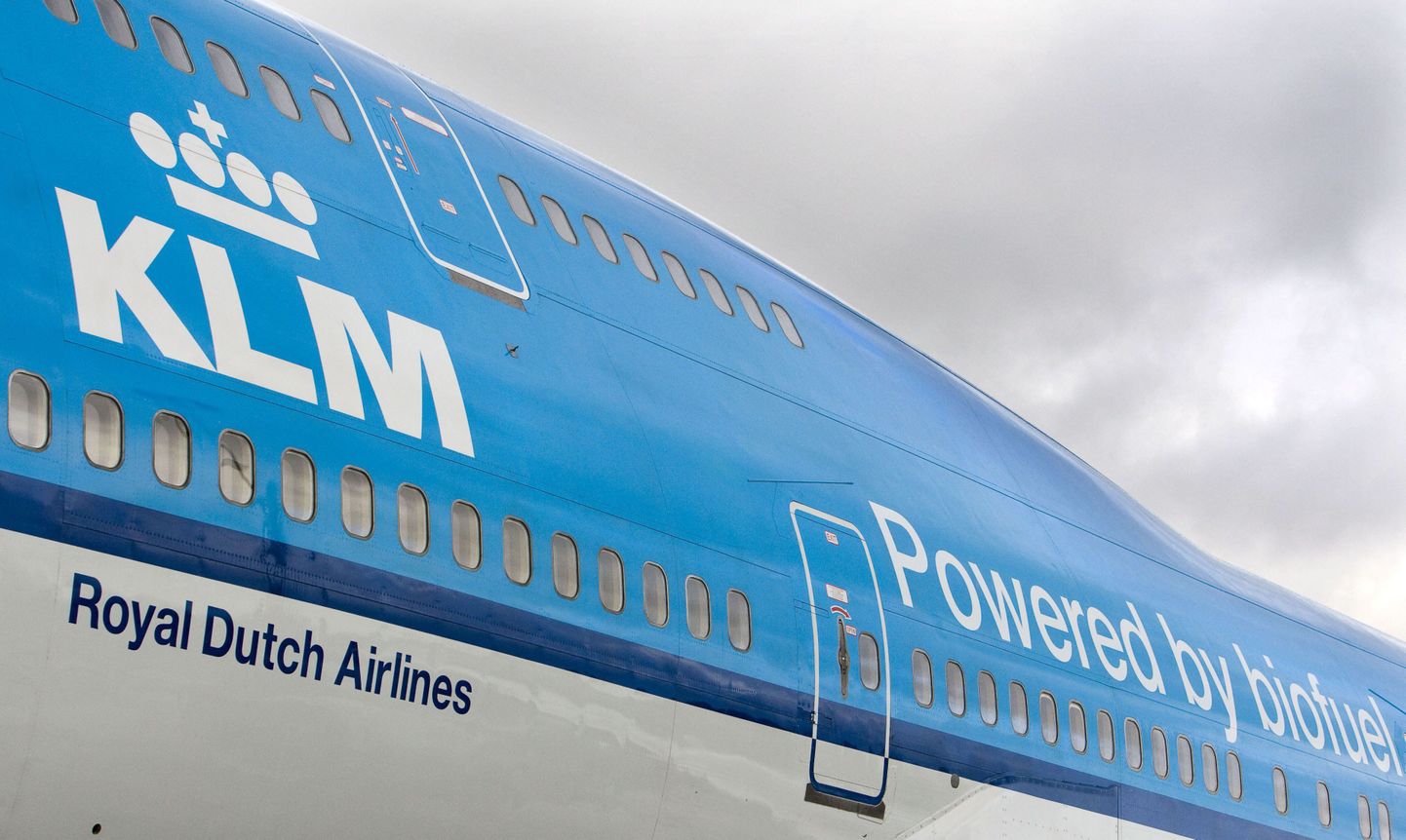 Самолет авиакомпании KLM. Иллюстративный снимок.