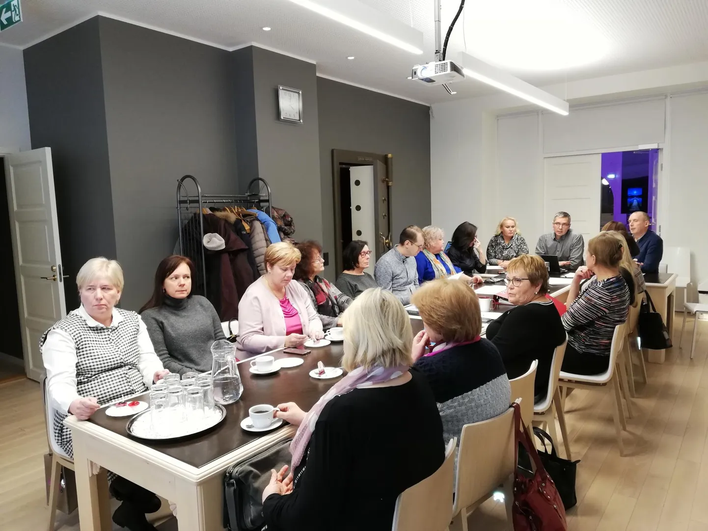 Linnajuhid sai arstidega kokku.