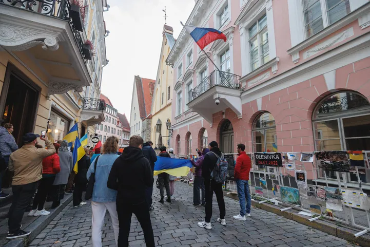 Russian embassy in Tallinn.