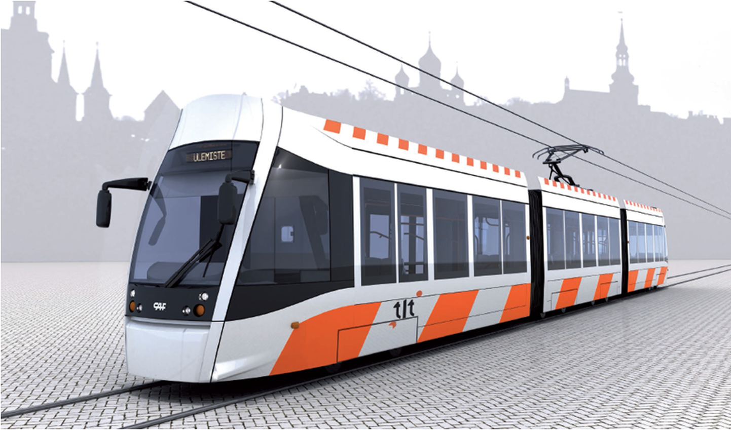 Первые новые трамваи появятся в Таллинне в ноябре.