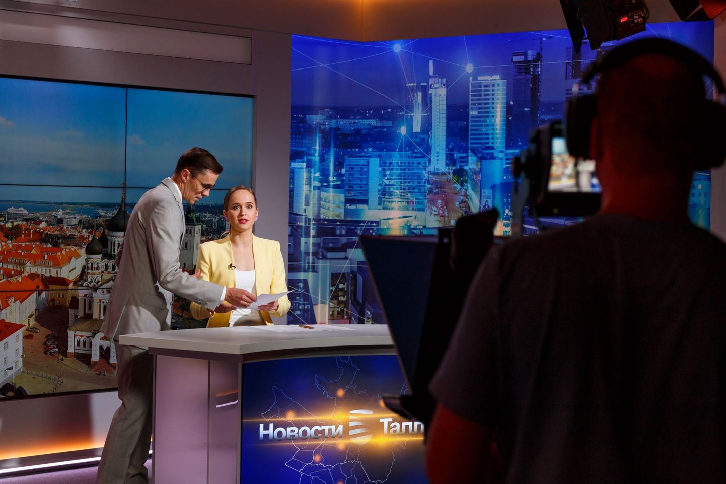 Venekeelsed Tallinna uudised jõuavad eetrisse korraga kolmel telekanalil