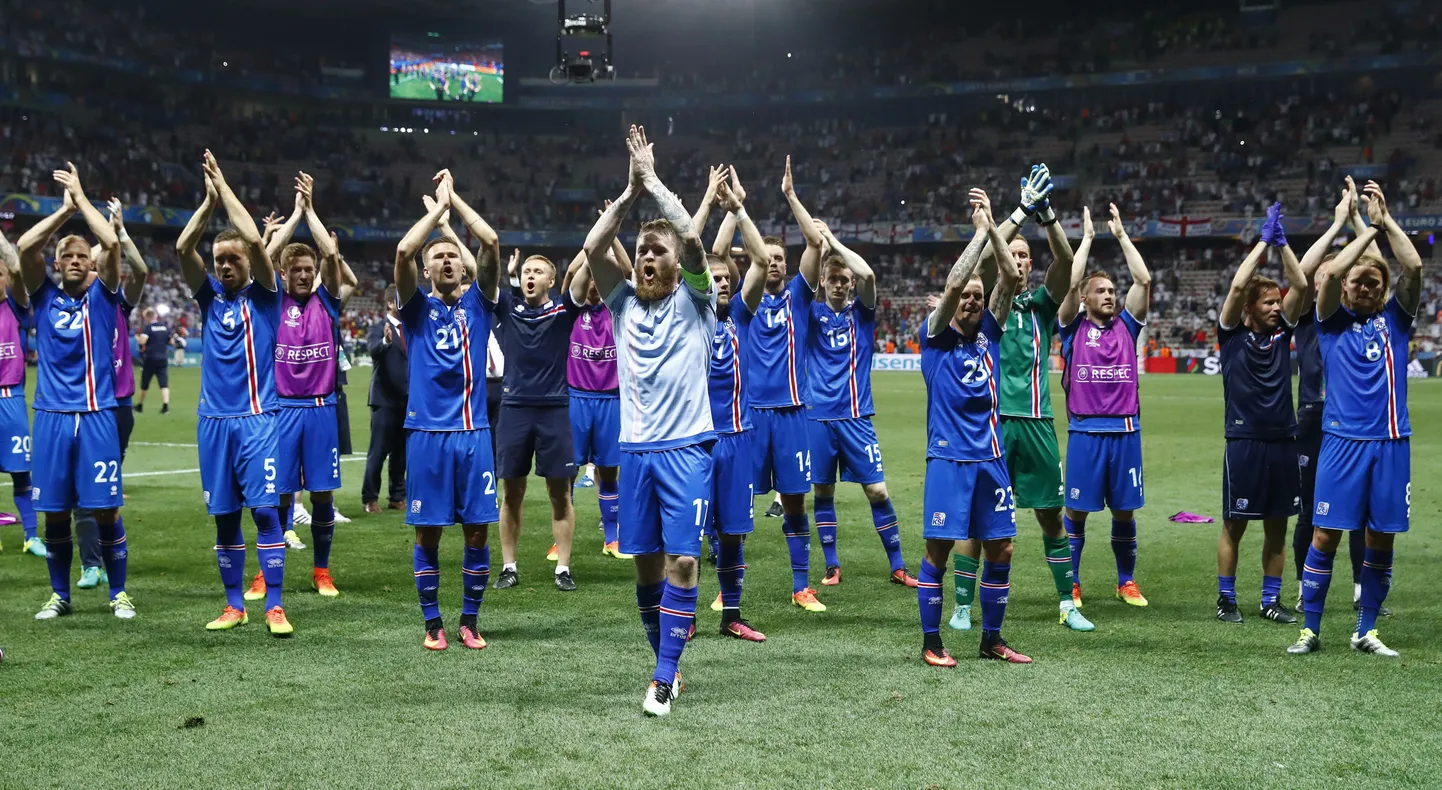 Islandi jalgpallikoondis.