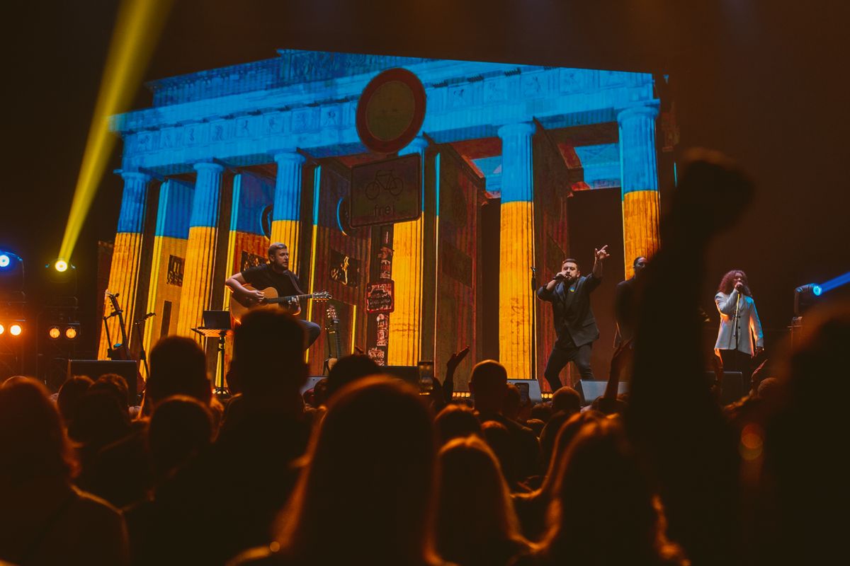 Дмитрий Монатик на благотворительном концерте "Добрый вечер! Мы из Украины", 23.04.2022