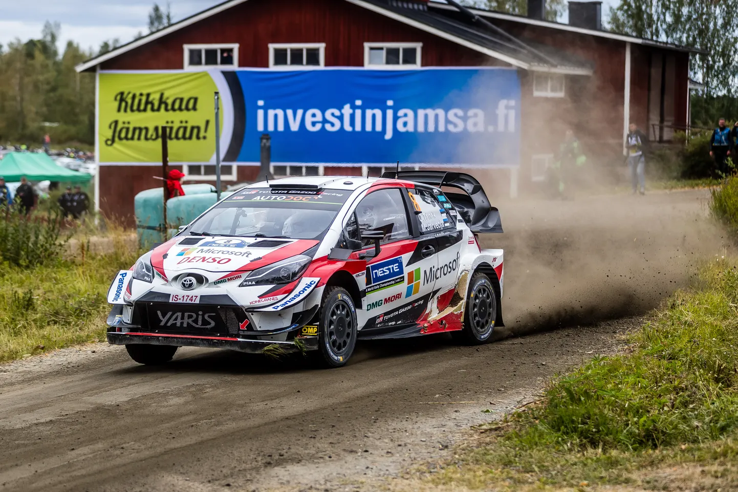 Ott Tänak 2019. aastal Toyota roolis.