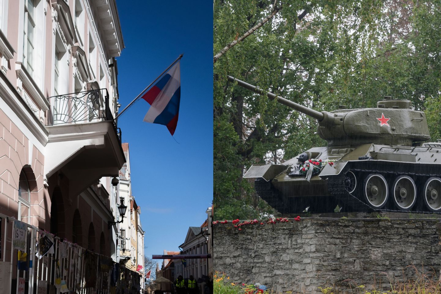 Vene saatkond ja tank