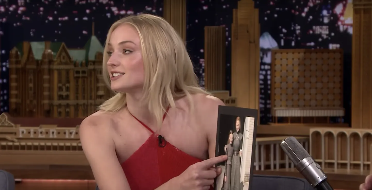 Sophie Turner Jimmy Falloni jutusaates
