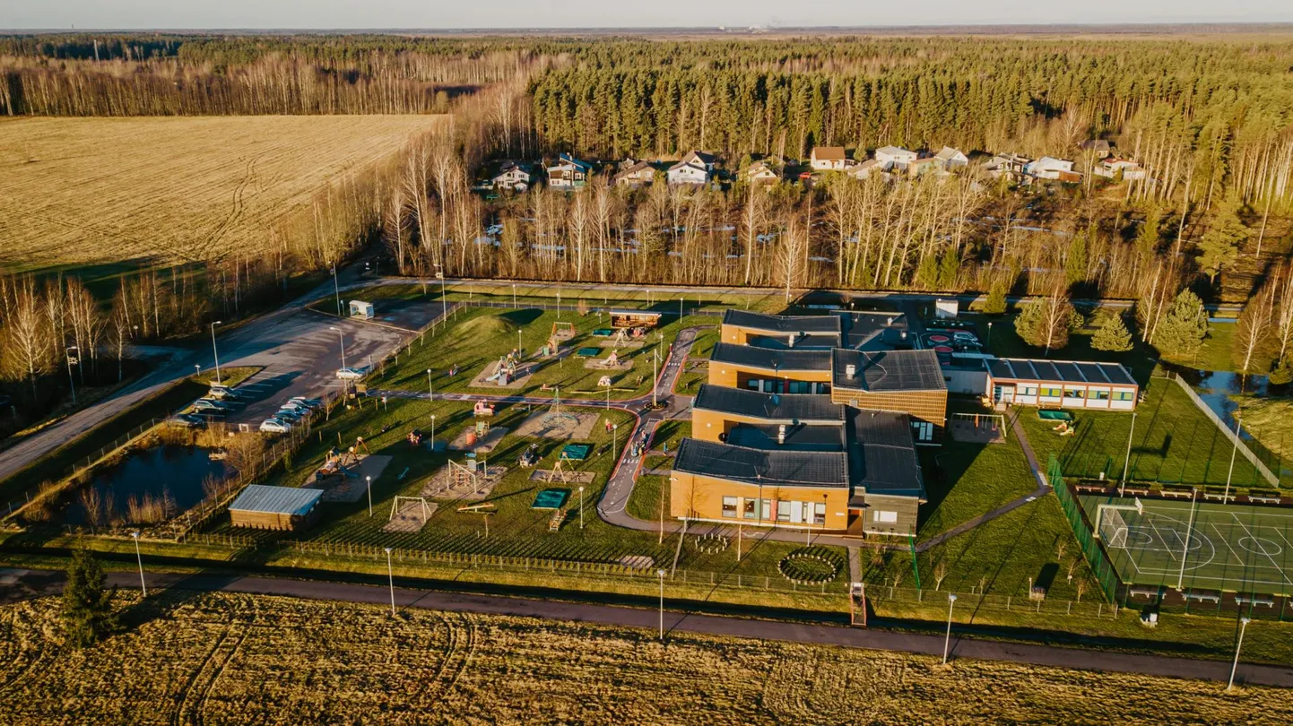 Tammiste lasteaia-algkooli laienduse ehitus on üks Tori valla kolmest suurest investeeringust.
