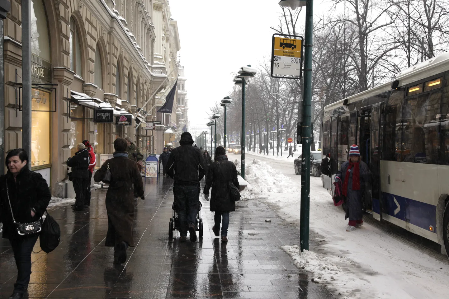 Helsingi kesklinn. Pilt on illustratiivne.