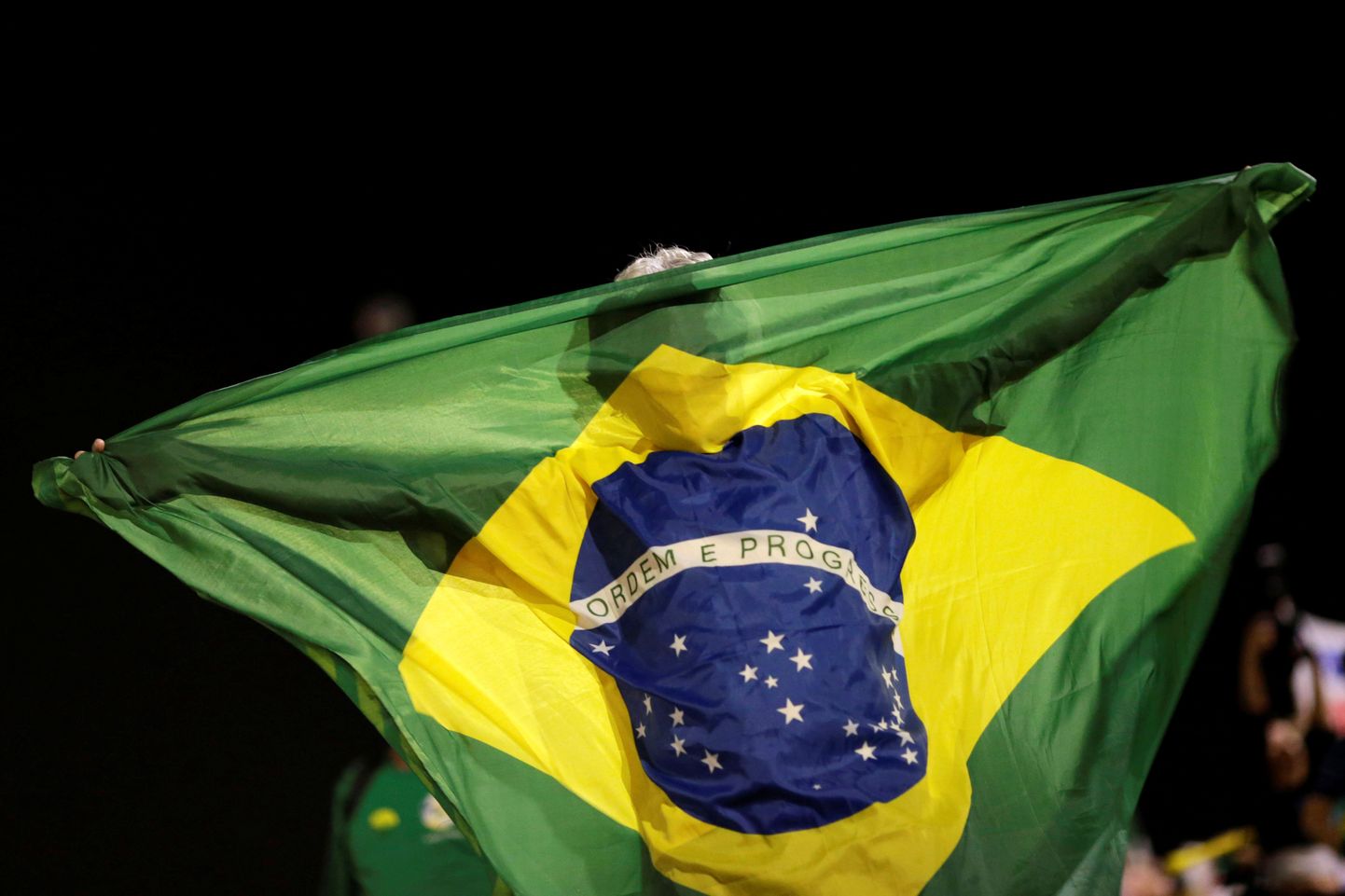 Флаг Бразилии. Иллюстративное фото.