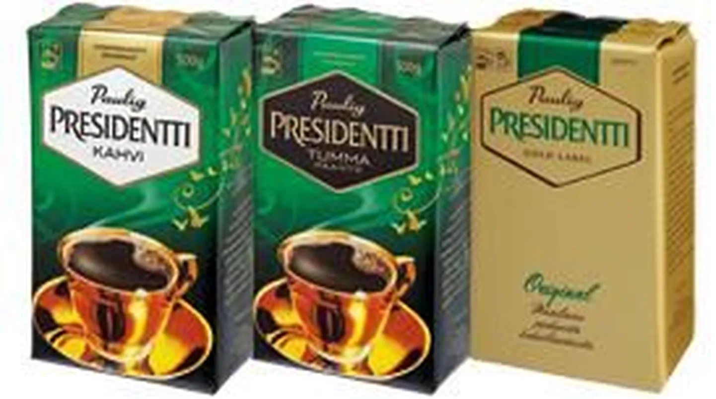 Кофе Paulig Presidentti.
