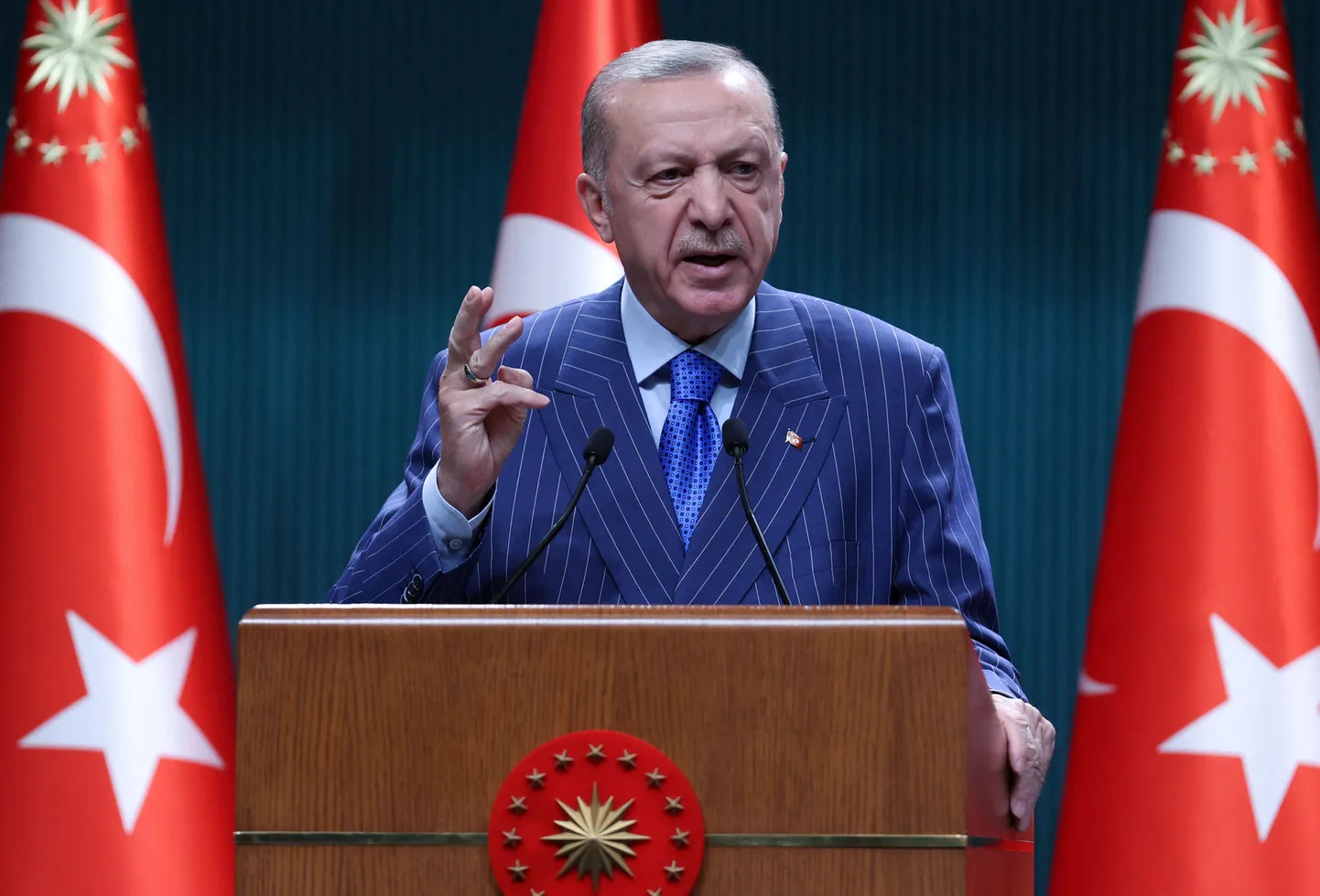 Türgi president (Photo by Adem ALTAN / AFP)