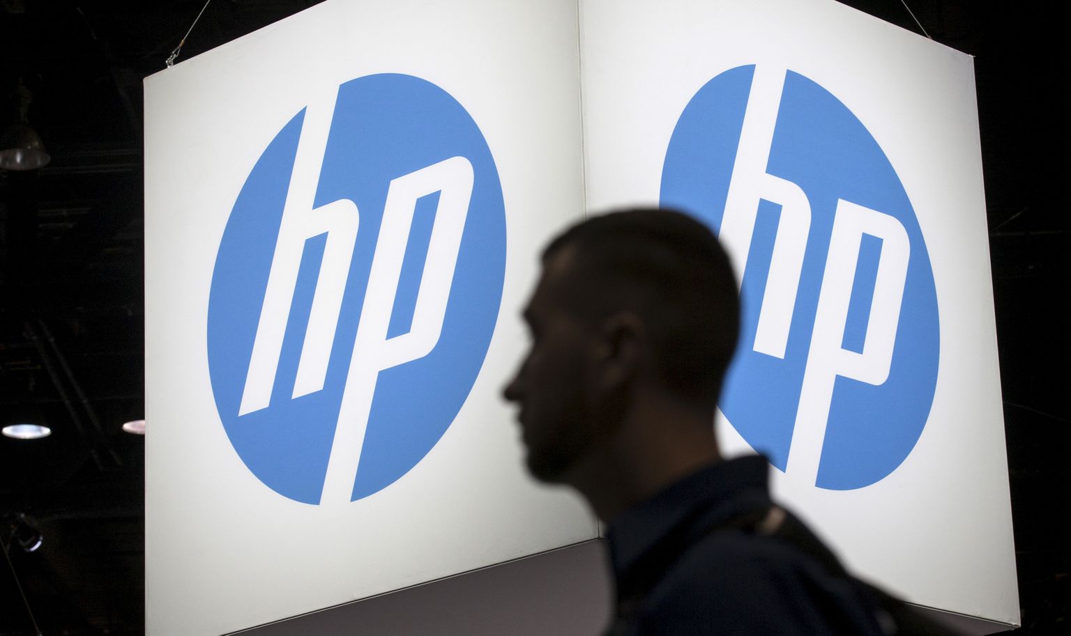 Hewlett-Packardi logo.