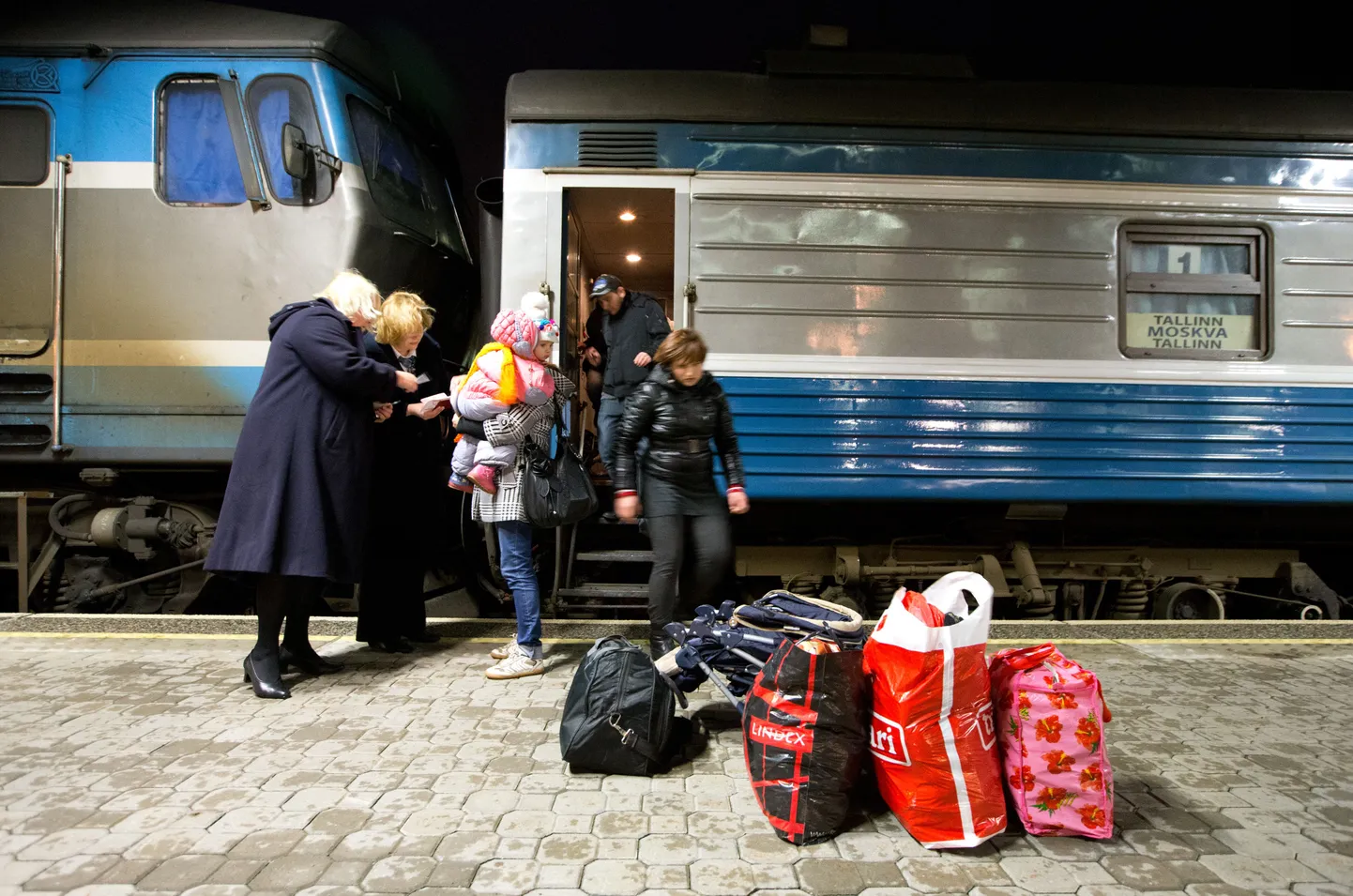 Moskva rong Balti Jaamas.