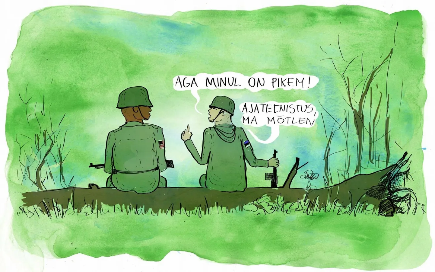 Kaitseväe juhataja kindralleitnant Martin Heremi välja käidud mõte, et Eestis tuleks ajateenistust pikendada, on tekitanud ühiskonnas elavat vastukaja.