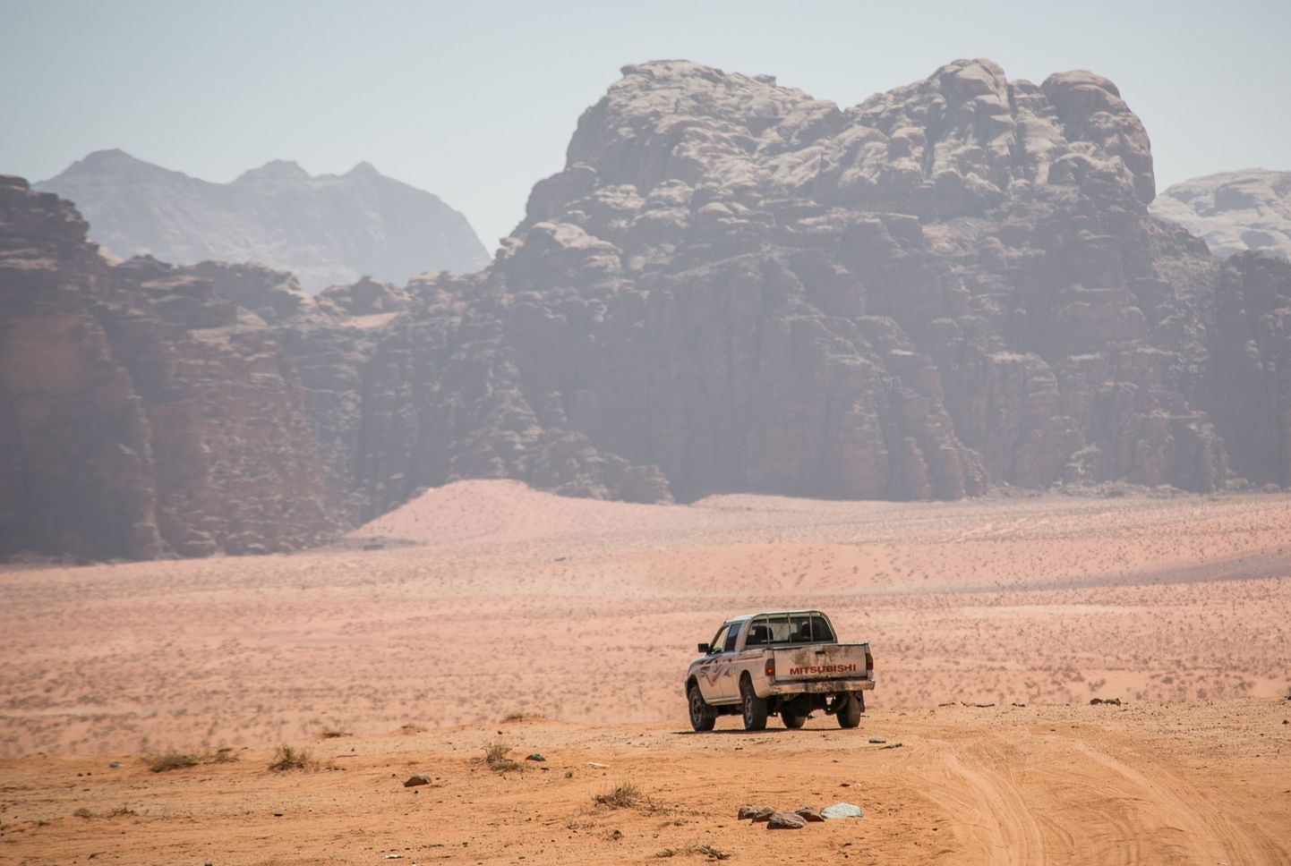 Wadi Rumi kõrbemaastik