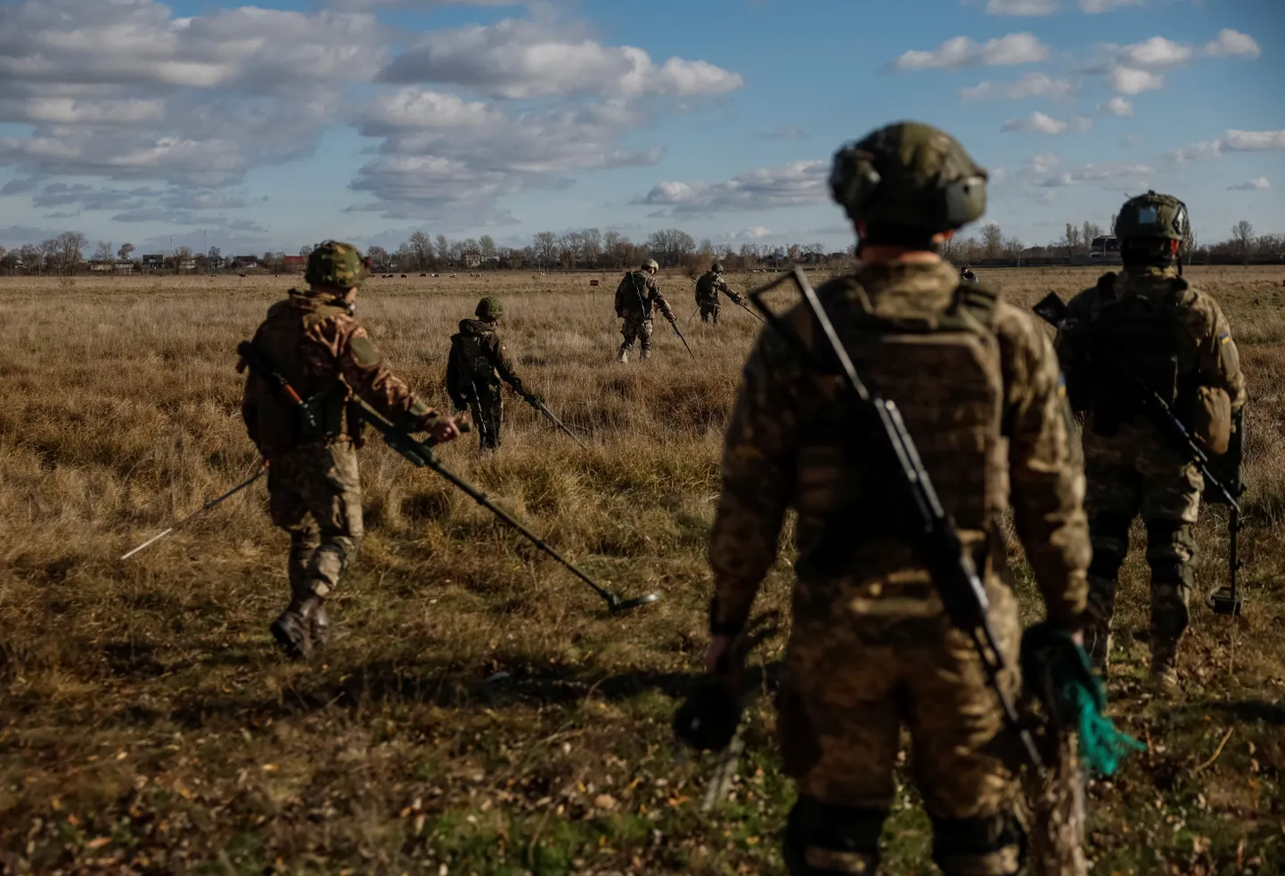 Ukraina sapöörid Tšernihivi oblastis.