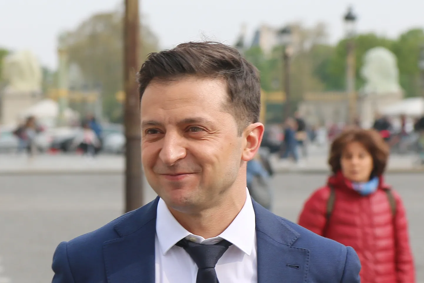 Ukraina presidendikandidaat Volodõmõr Zelenski.