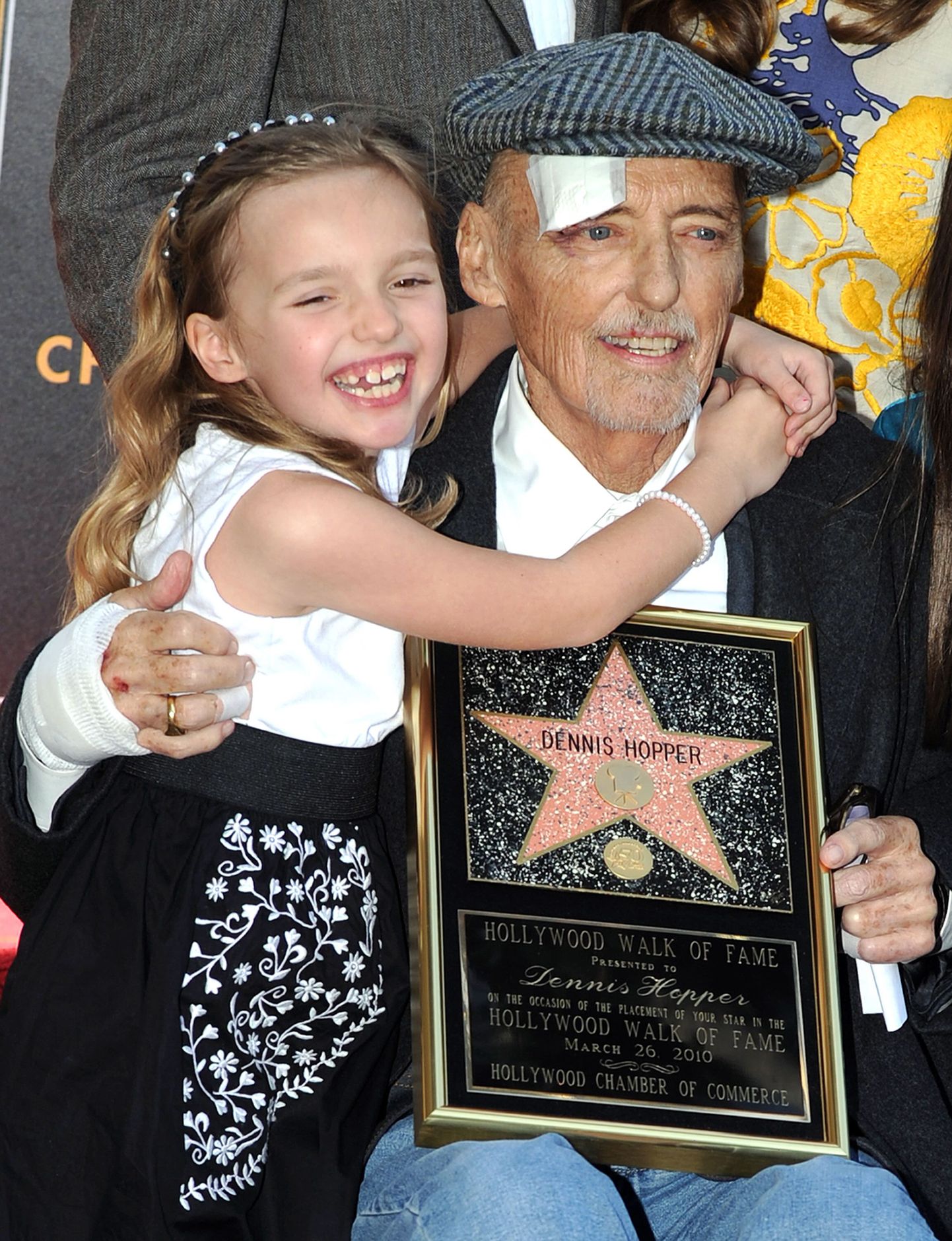 Dennis Hopper ja tütar Galen