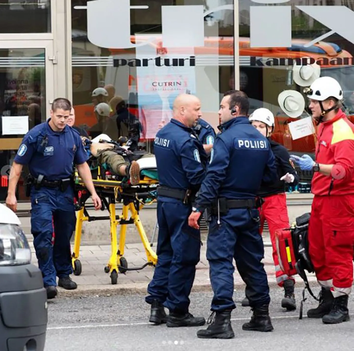 Foto sündmuspaigalt Turus.