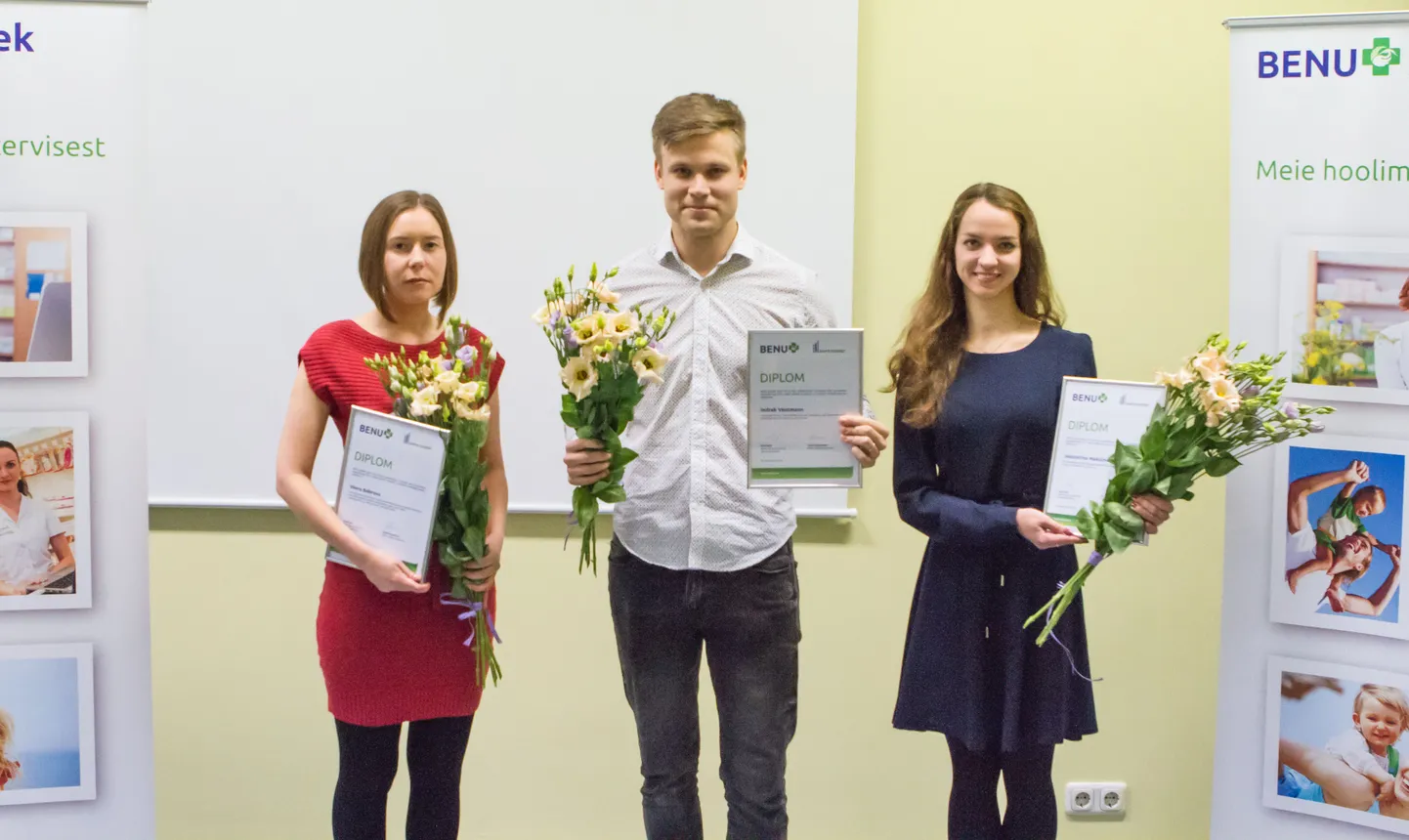 Uurimistööde autorid Veera Bobrova, Indrek Ventmann ja Jekaterina Maksimovitš.