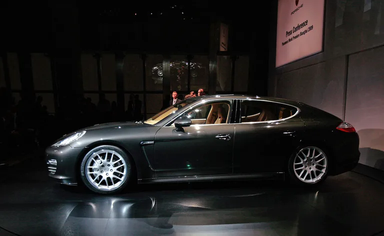 Porsche. Pilt on illustreeriv