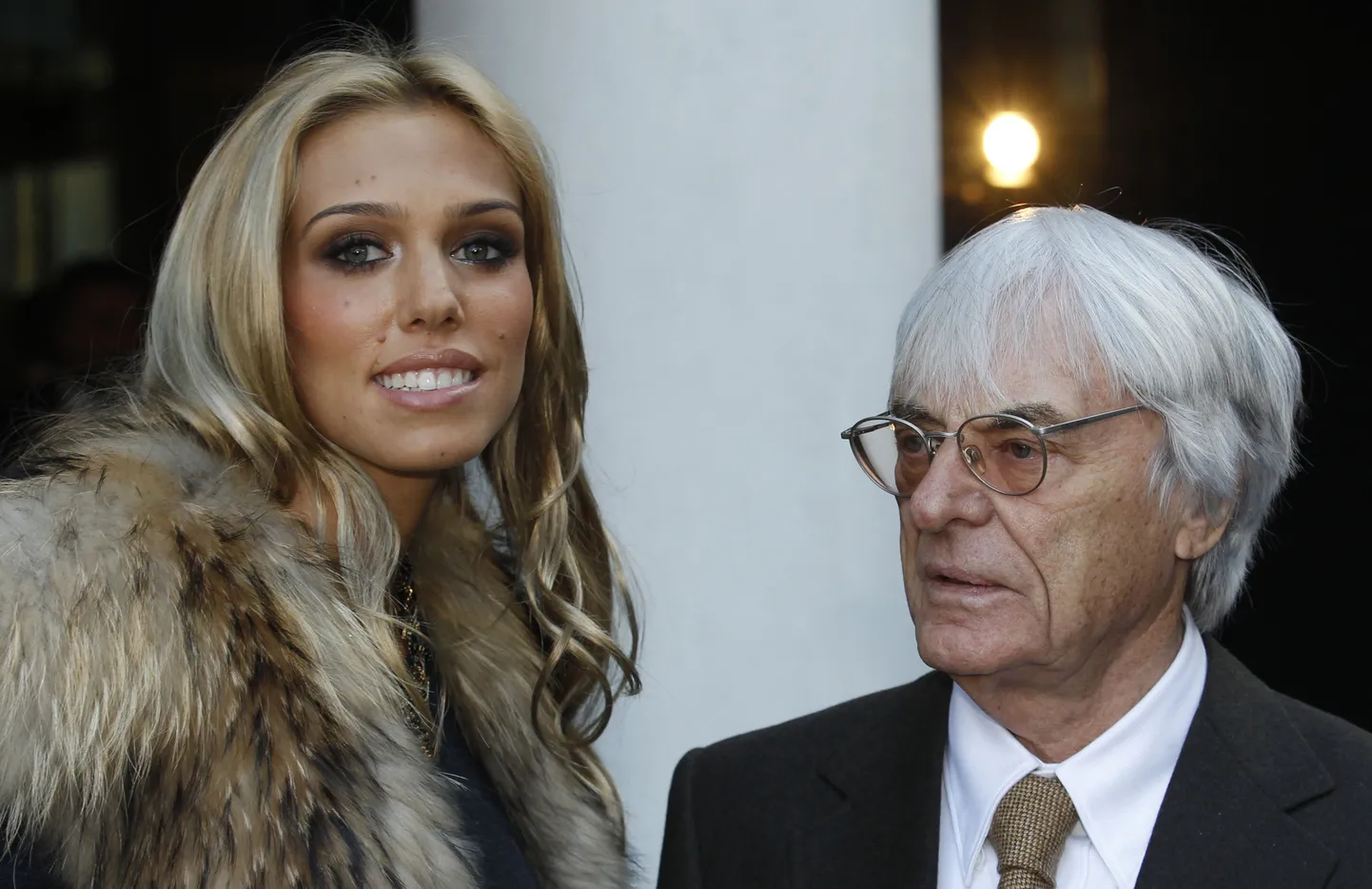 Bernie Ecclestone koos tütre Petraga.