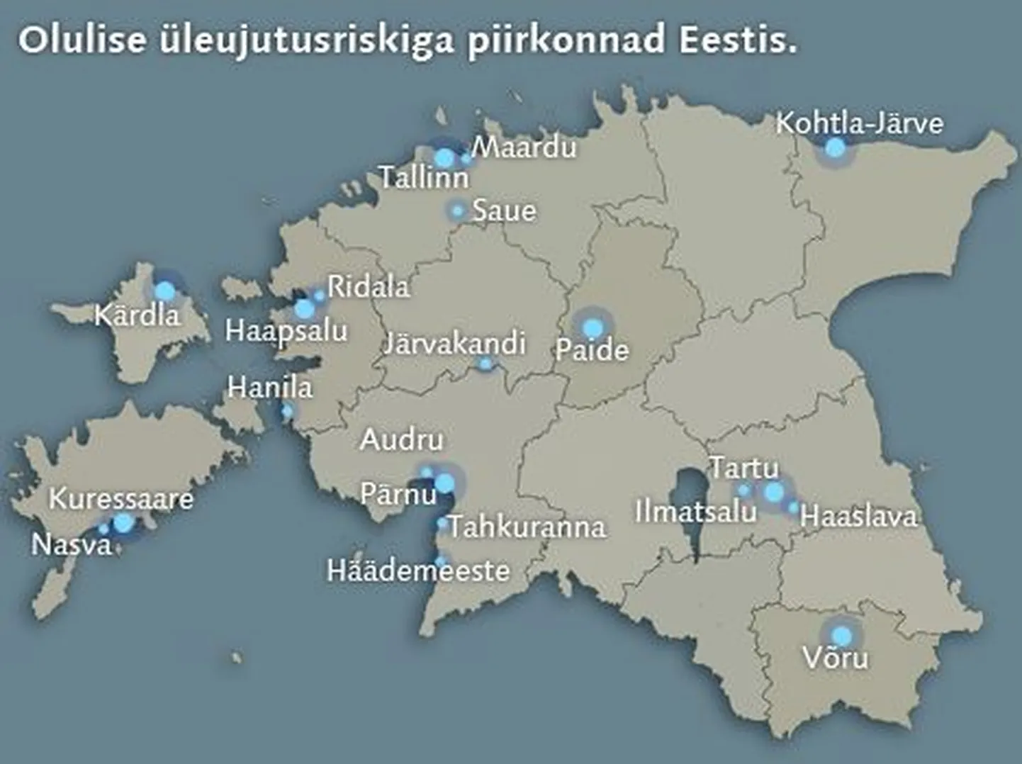Üleujutusohuga kohad