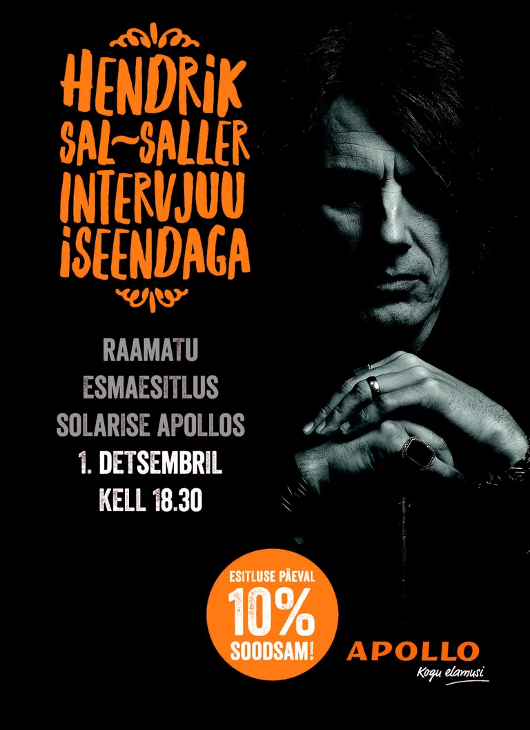 Hendrik Sal-Salleri elulooraamatu «Intervjuu iseendaga» esitlus