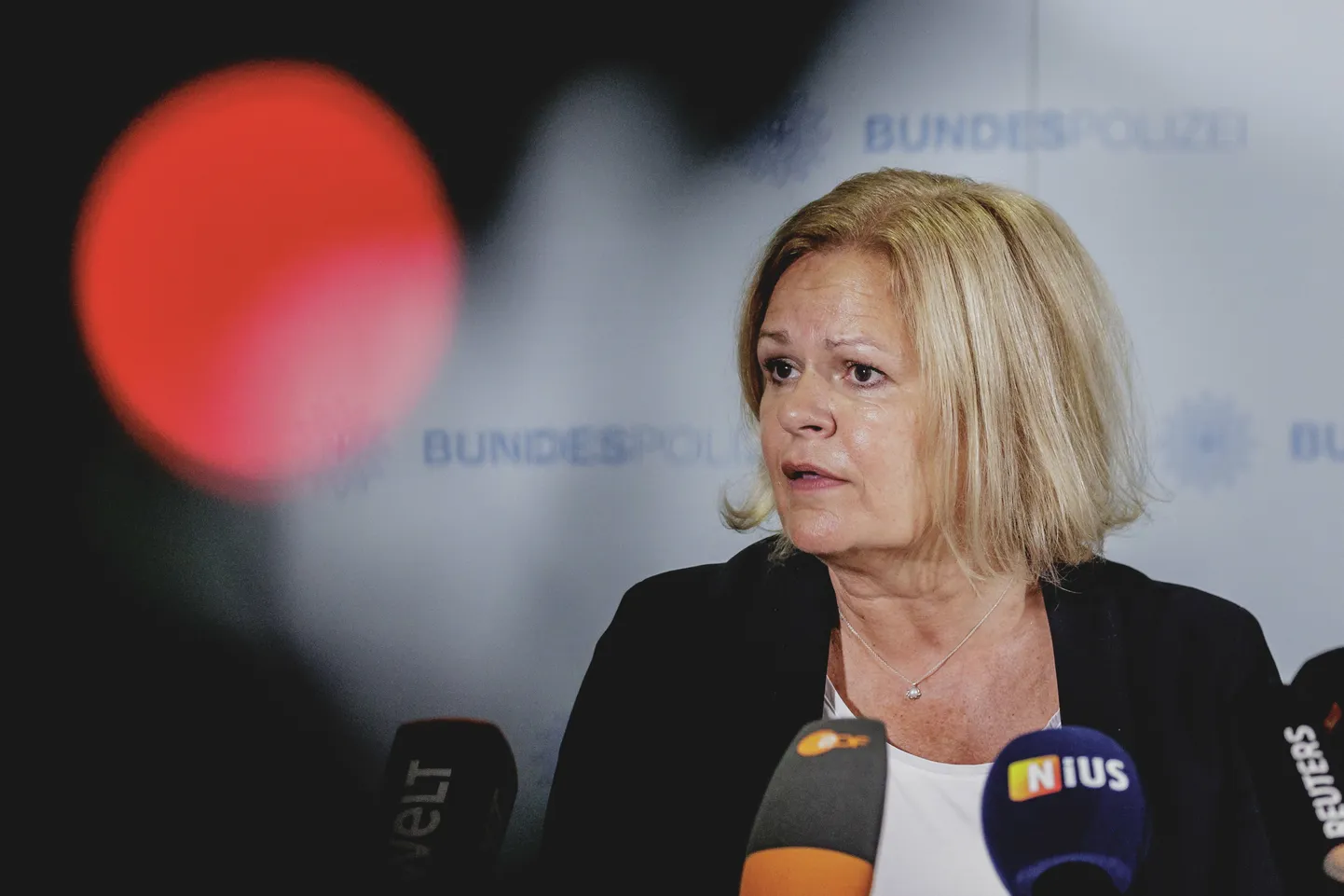 Saksamaa siseminister Nancy Faeser.