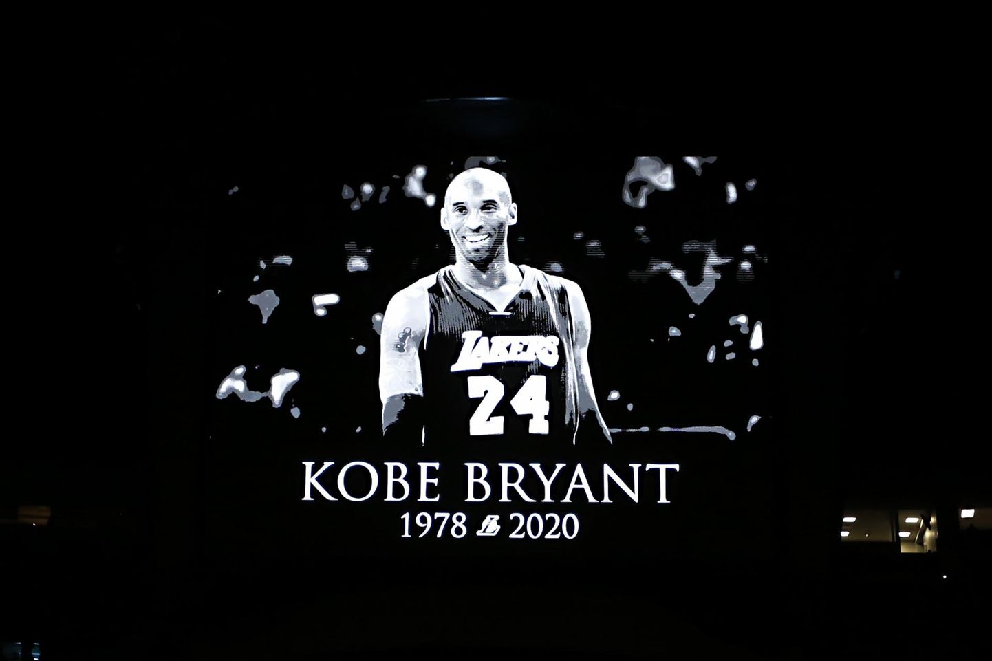 NBA legend Kobe Bryant (23.08.1978 – 26.01.2020).