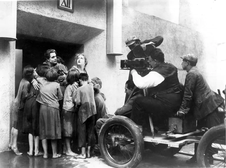 Filmi «Metropolis» võttel
