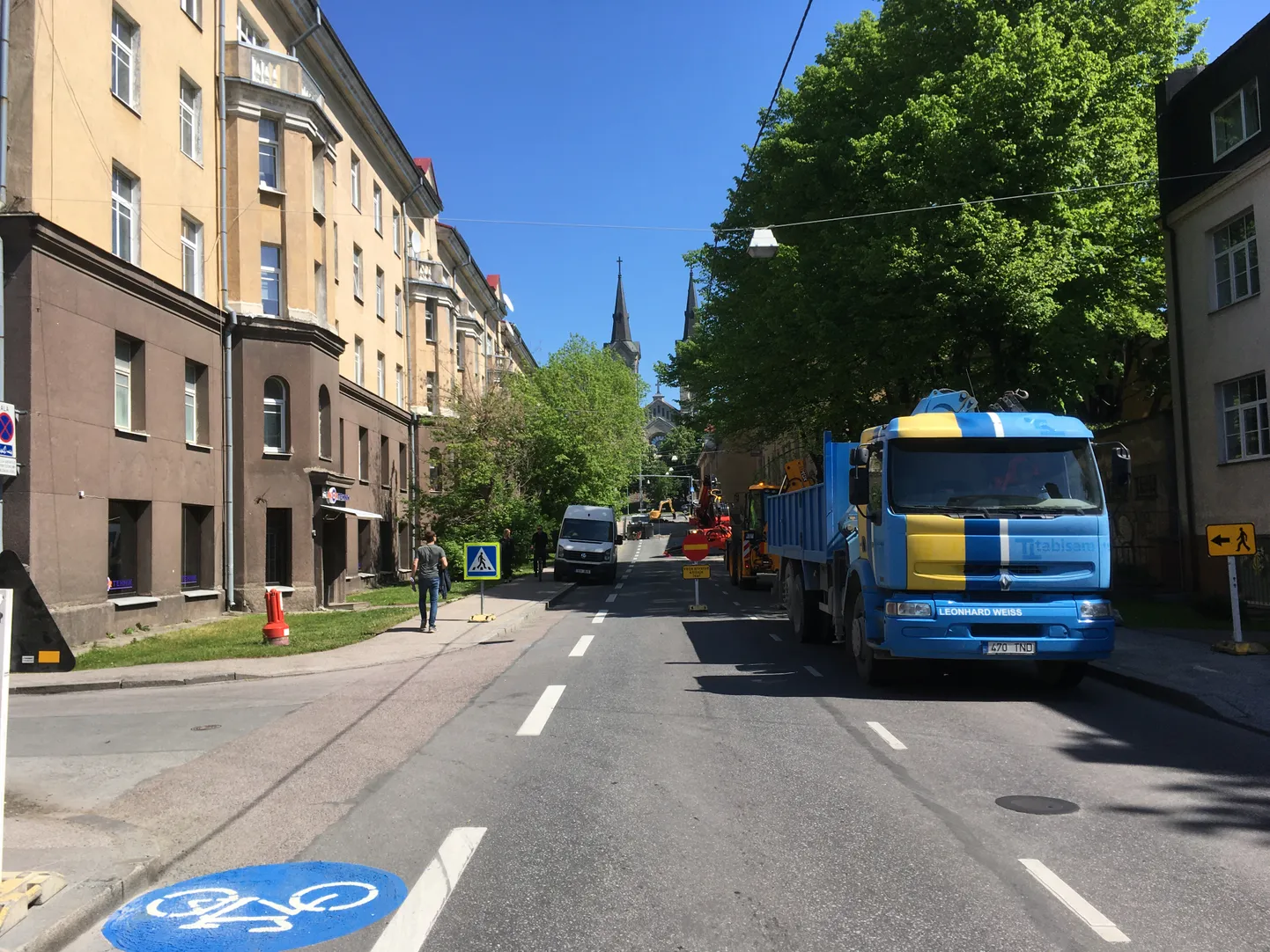 Luise tänav on laupäeva õhtuni suletud
