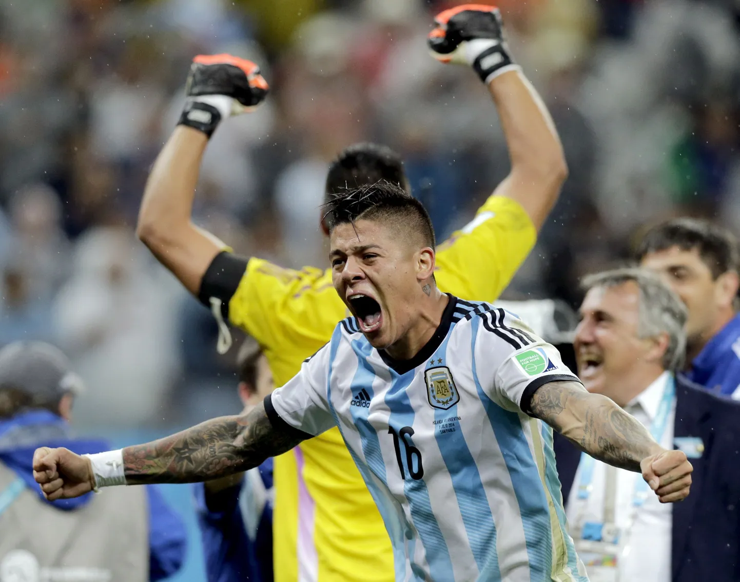 Marcos Rojo.