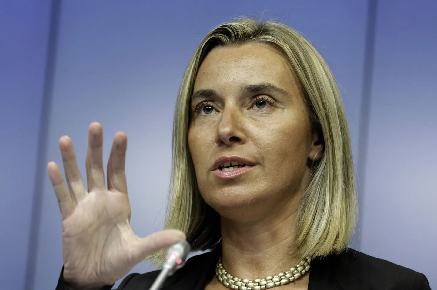 Federica Mogherini.